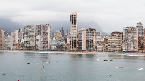 Los edificios de la ciudad de Benidorm