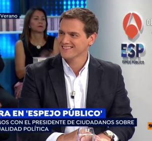 Albert Rivera en Espejo Público Albert Rivera en Espejo Público