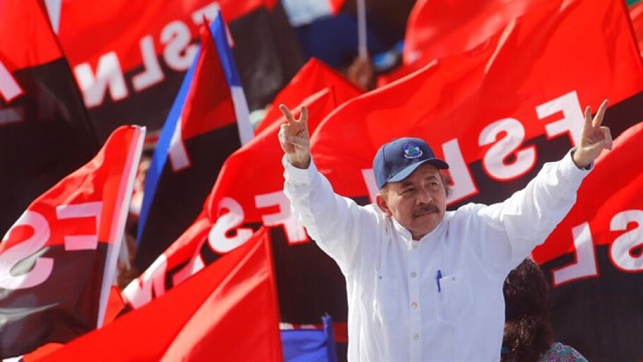 El presidente de Nicaragua, Daniel Ortega