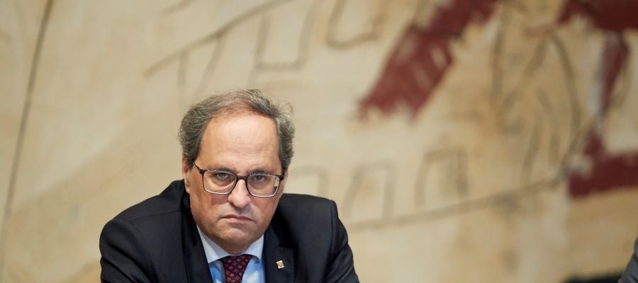 El presidente de la Generalitat, Quim Torra El presidente de la Generalitat, Quim Torra
