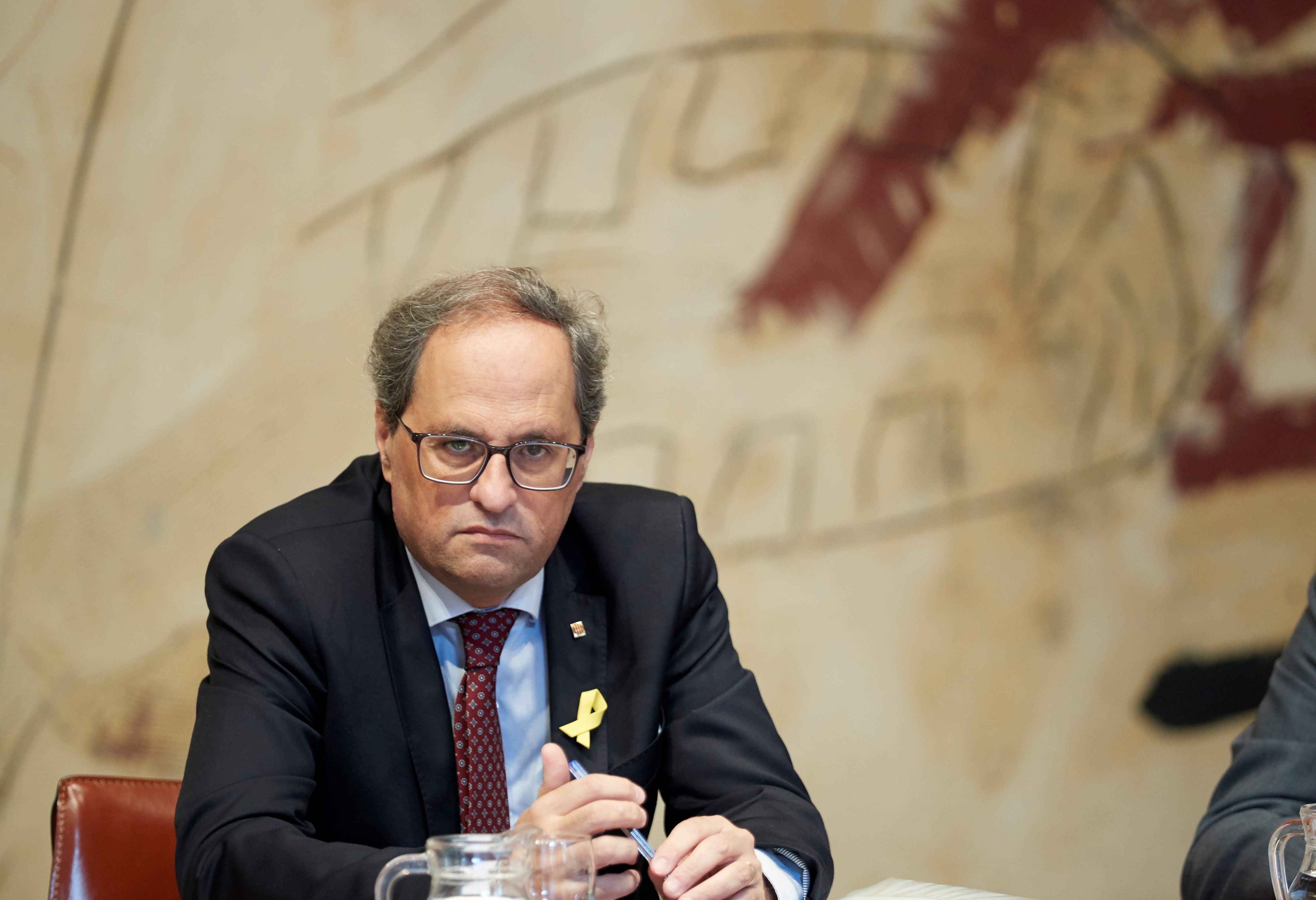 Torra responde a Sánchez que apuesta por el diálogo y la "obediencia" a los catalanes Torra responde a Sánchez que apuesta por el diálogo y la "obediencia" a los catalanes