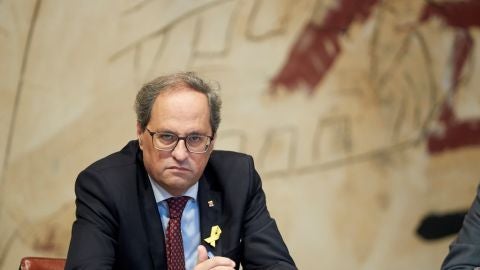 El presidente de la Generalitat, Quim Torra