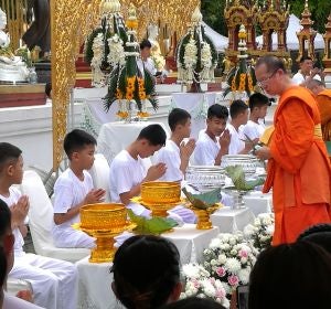 Los niños rescatados de Tailandia Los niños rescatados de Tailandia