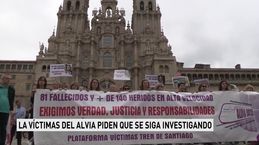 Las víctimas del Alvia molestas con "el bombo" de la inauguración del AVE a Galicia Las víctimas del Alvia molestas con "el bombo" de la inauguración del AVE a Galicia