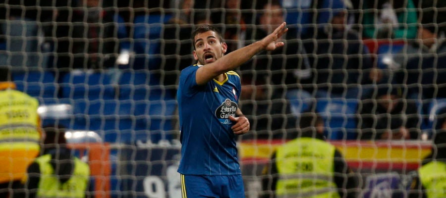 Jonny Castro durante un partido con el Celta Jonny Castro durante un partido con el Celta