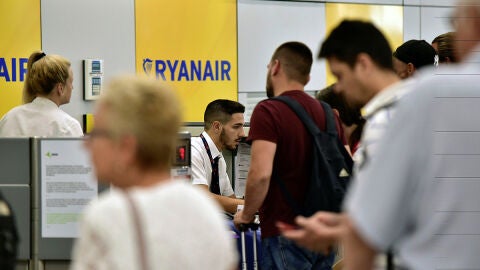 Mostradores de facturaci&oacute;n de Ryanair