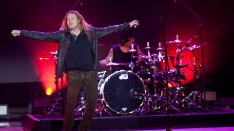 El cantante del grupo mexicano Man&aacute;, Fher Olvera
