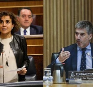 Dolors Montserrat e Ignacio Cosidó, portavoces del PP en Congreso y Senado Dolors Montserrat e Ignacio Cosidó, portavoces del PP en Congreso y Senado
