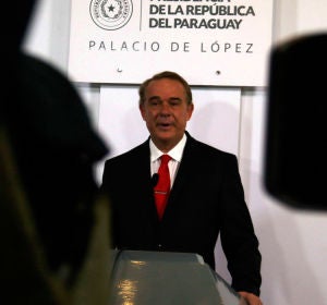 El ministro de Agricultura y Ganadería, Luis Gneiting El ministro de Agricultura y Ganadería, Luis Gneiting