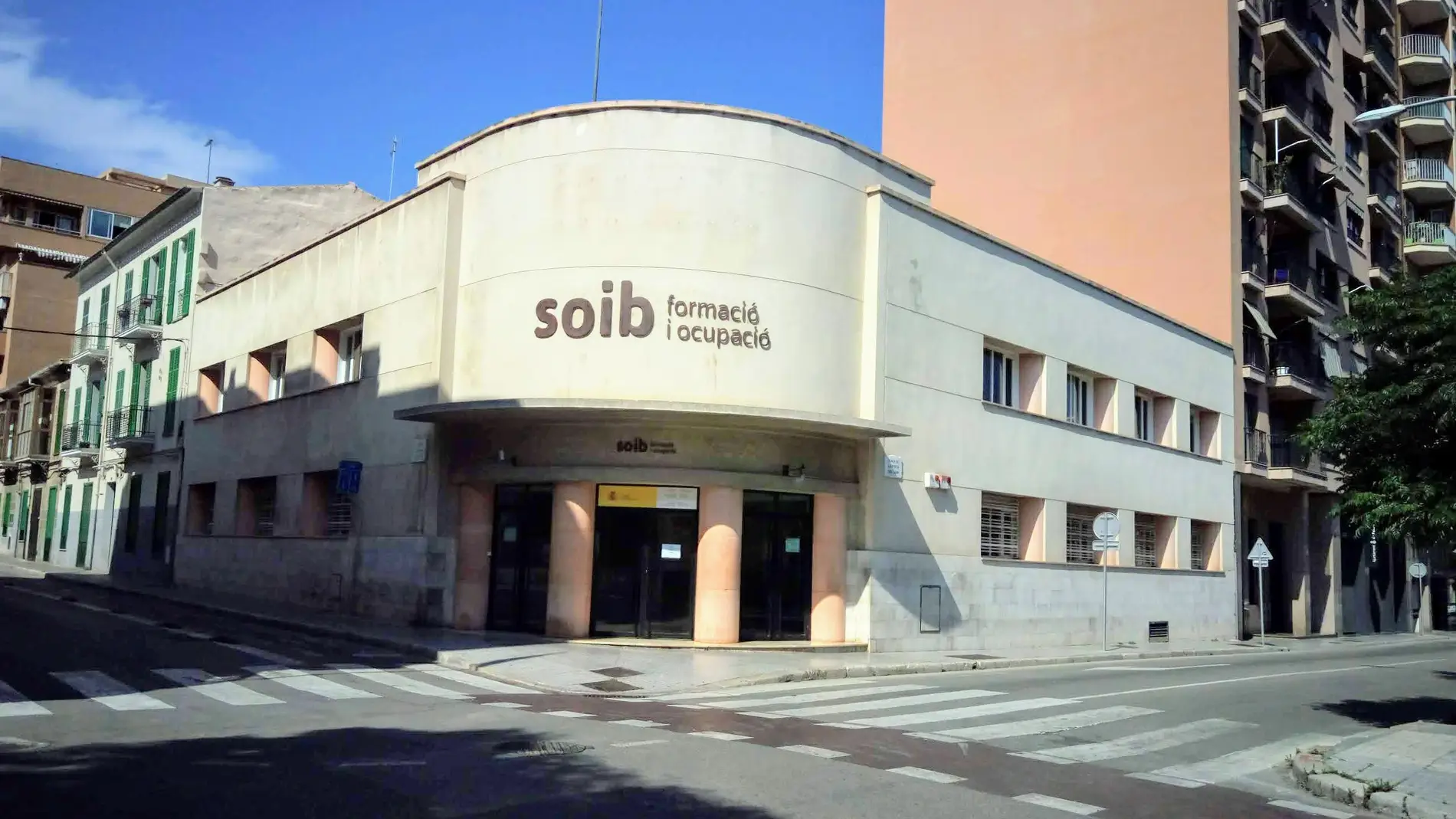 Oficina del SOIB en Palma.
