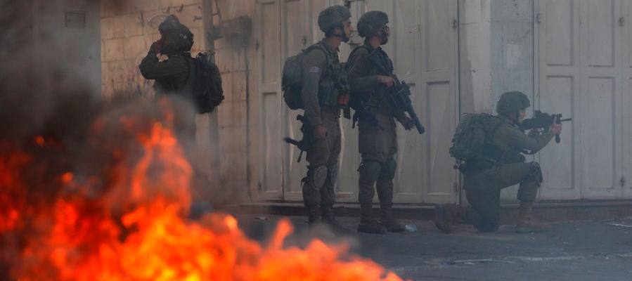 Enfrentamientos en la Franja de Gaza Enfrentamientos en la Franja de Gaza