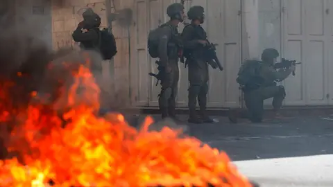Enfrentamientos en la Franja de Gaza Enfrentamientos en la Franja de Gaza
