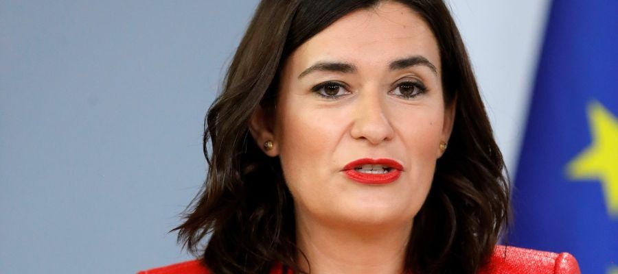 La ministra de Sanidad, Carmen Montón , durante la rueda de prensa posterior al Consejo de Ministros en el Palacio de La Moncloa. La ministra de Sanidad, Carmen Montón , durante la rueda de prensa posterior al Consejo de Ministros en el Palacio de La Moncloa.