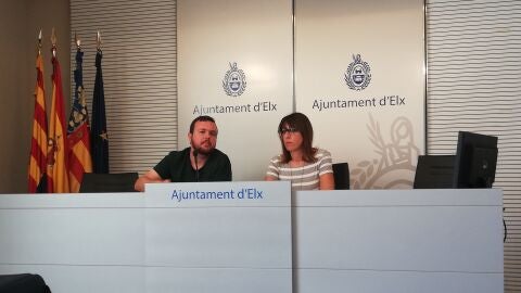 Patricia Maci&aacute; y Antonio Garc&iacute;a, portavoz y portavoz adjunto del equipo de gobierno