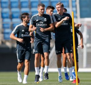 Kroos, Nacho y Asensio se entrenan con el Real Madrid Kroos, Nacho y Asensio se entrenan con el Real Madrid