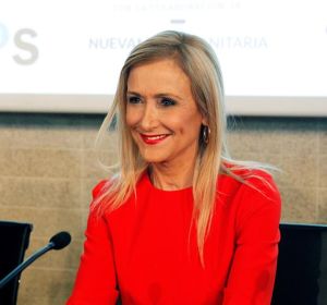 En la imagen la expresidenta madrileña Cristina Cifuentes En la imagen la expresidenta madrileña Cristina Cifuentes
