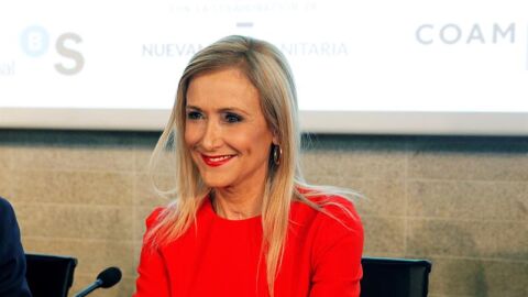 En la imagen a expresidenta madrile&ntilde;a Cristina Cifuentes