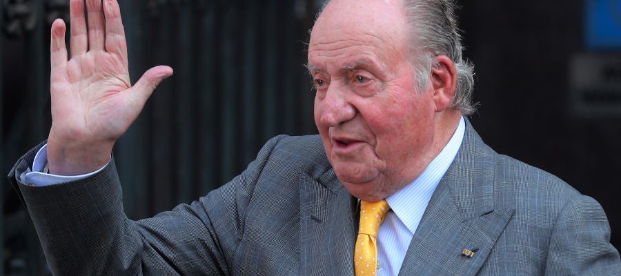 El Rey Juan Carlos, en un acto público El Rey Juan Carlos, en un acto público