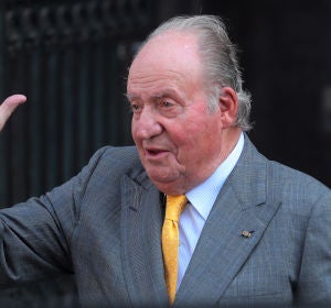 El Rey Juan Carlos, en un acto público El Rey Juan Carlos, en un acto público