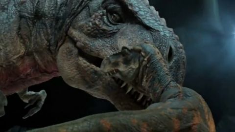Una exposici&oacute;n en Reino Unido permite simular que el visitante camina entre dinosaurios