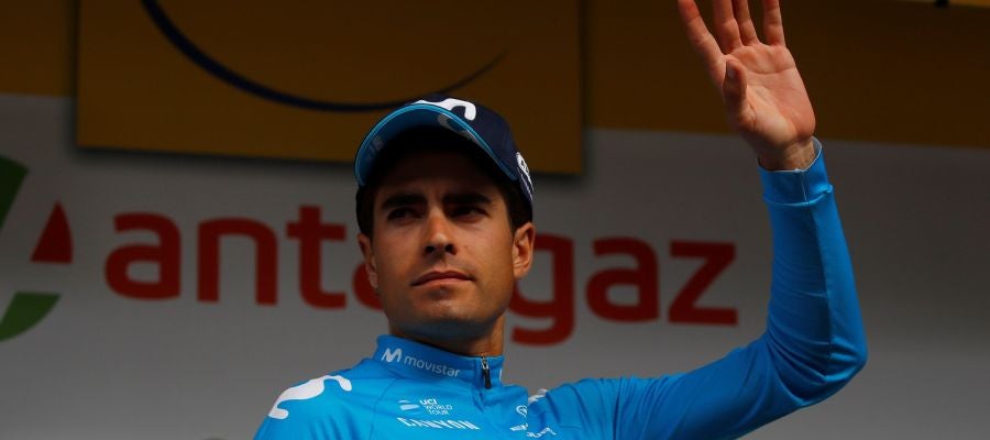 Mikel Landa del equipo Movistar Mikel Landa del equipo Movistar