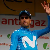 Mikel Landa del equipo Movistar Mikel Landa del equipo Movistar