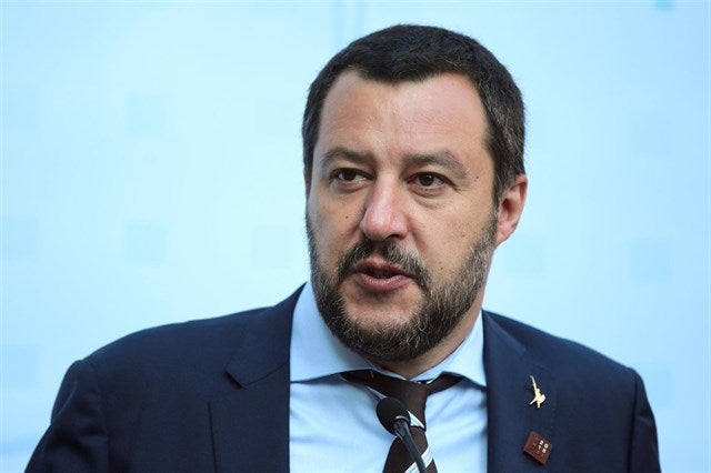 Salvini acusa a España de "favorecer una inmigración fuera de control" Salvini acusa a España de "favorecer una inmigración fuera de control"