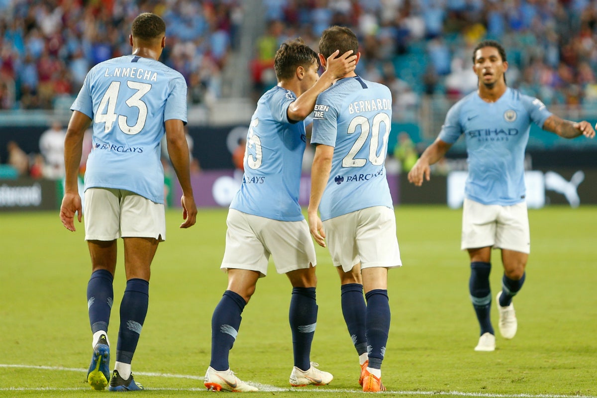 Primer triunfo de la pretemporada para el Manchester City tras remontar al Bayern de Múnich Primer triunfo de la pretemporada para el Manchester City tras remontar al Bayern de Múnich