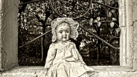 Muñeca de porcelana Antigua fábrica de muñecas