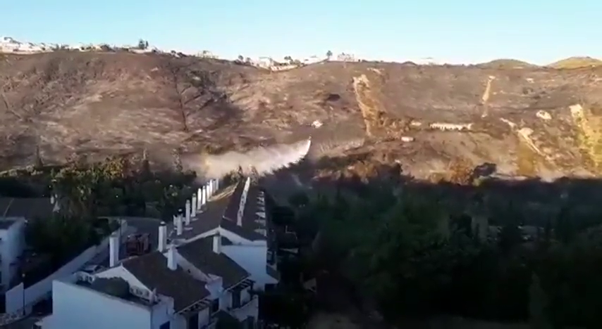 Una "negligencia" causó el incendio de Manilva que quemó 54 hectáreas en julio Una "negligencia" causó el incendio de Manilva que quemó 54 hectáreas en julio