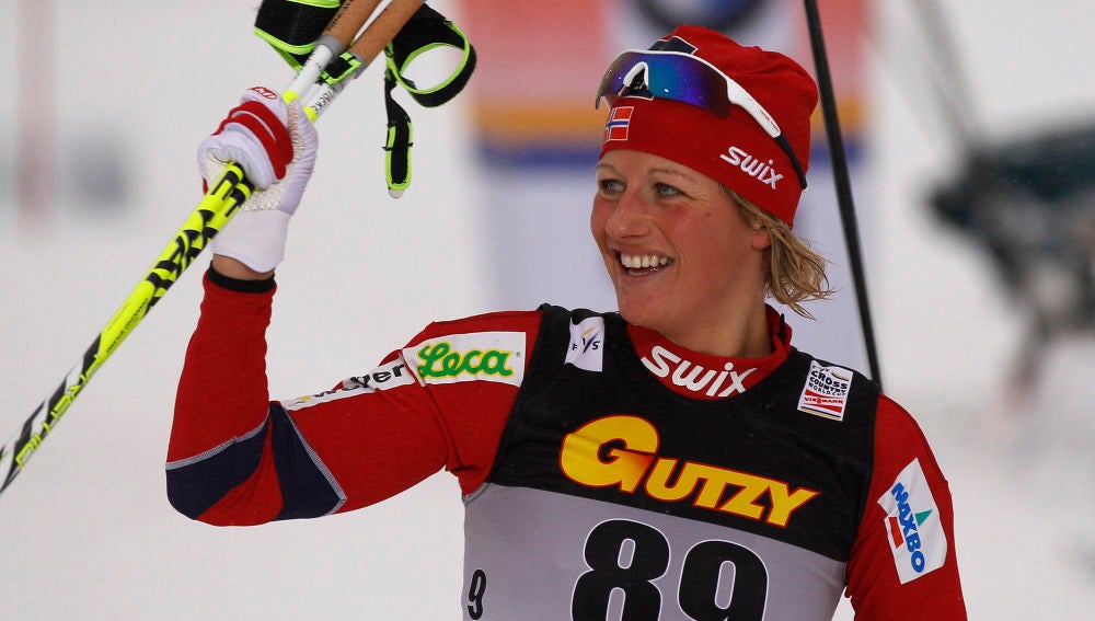 La esquiadora noruega Vibeke Skofterud