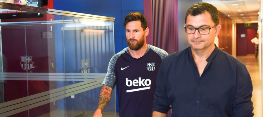 Messi vuelve a los entrenamientos con el Barcelona Messi vuelve a los entrenamientos con el Barcelona