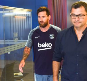 Messi vuelve a los entrenamientos con el Barcelona Messi vuelve a los entrenamientos con el Barcelona