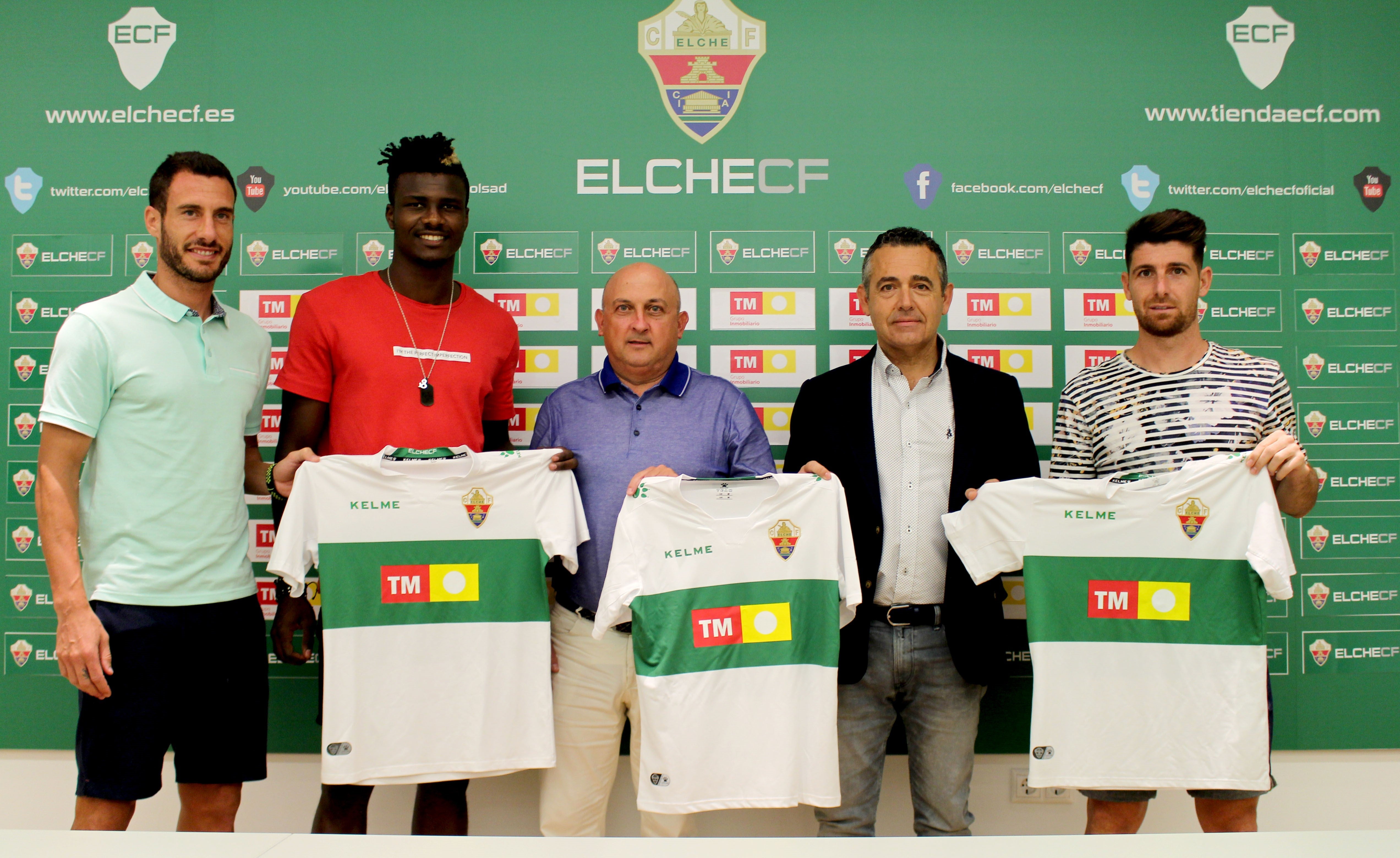 El grupo TM patrocinará al Elche por tercera temporada consecutiva El grupo TM patrocinará al Elche por tercera temporada consecutiva