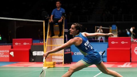 Carolina Mar&iacute;n en el Mundial de Badmint&oacute;n 2018
