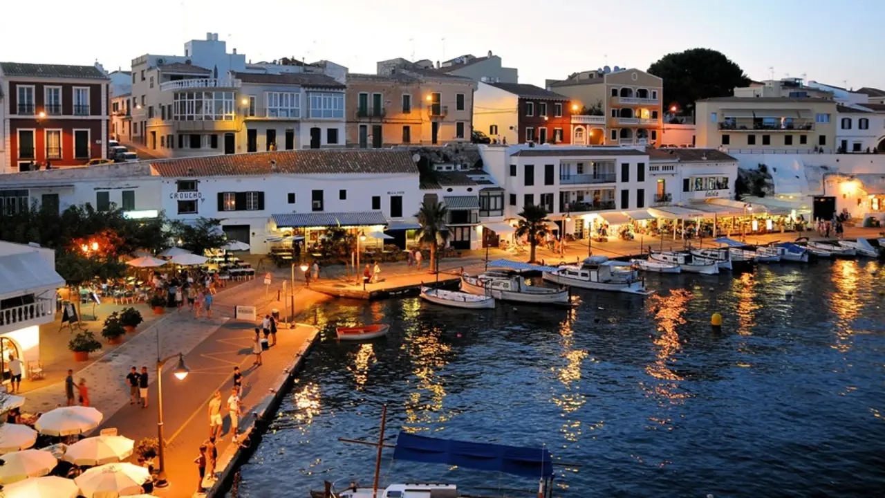 Menorca. Pueblo Menorca. Pueblo