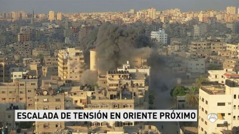 Escalada de tensi&oacute;n en Oriente Pr&oacute;ximo: 18 palestinos heridos en Gaza en un ataque israel&iacute; a un edificio de cinco plantas