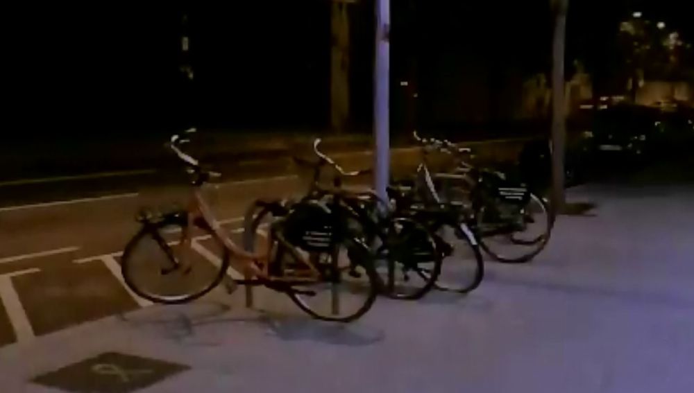 Las bicicletas expropiadas y sorteadas por Arran (CUP)