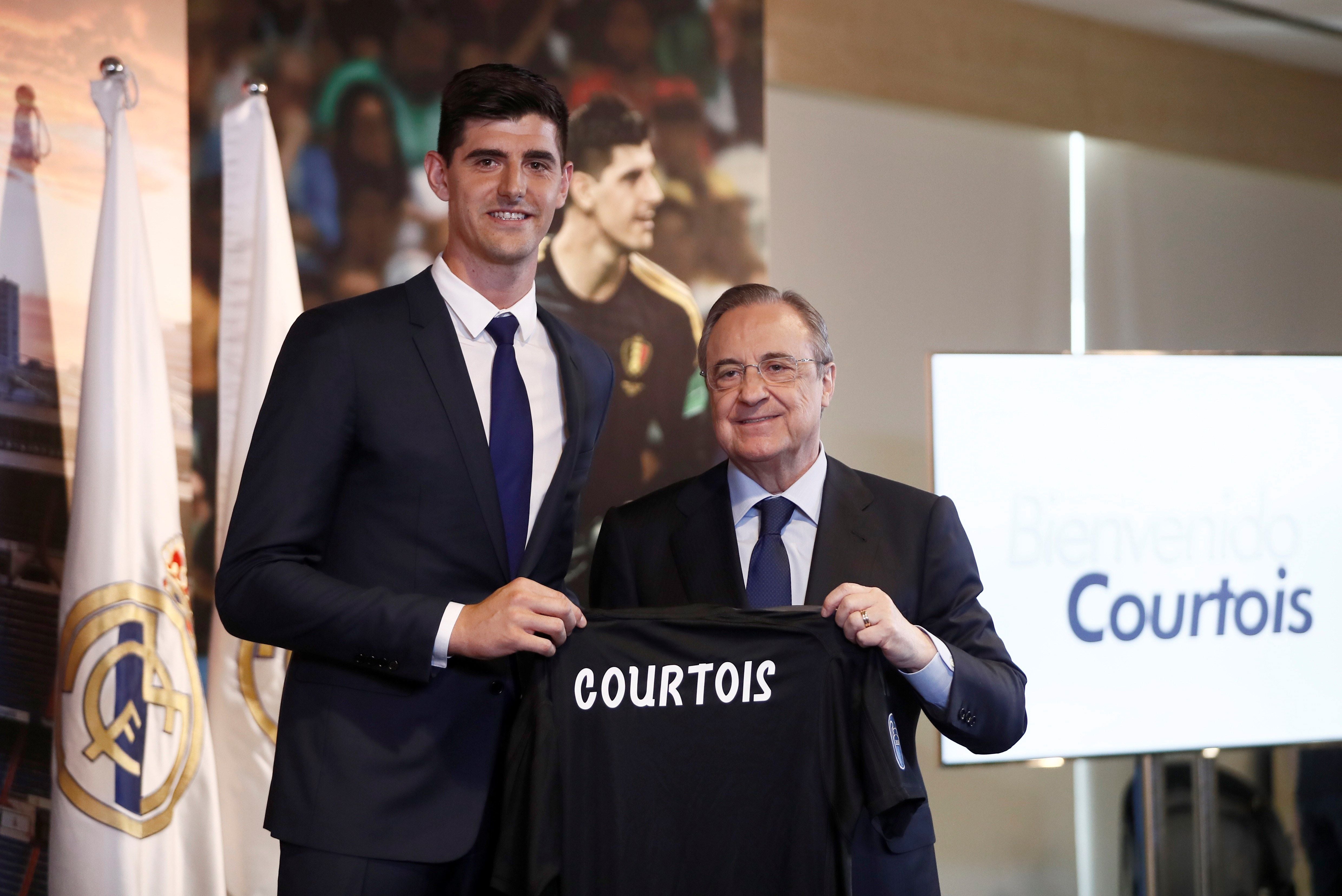 Courtois, presentado como nuevo jugador del Madrid: "Cumplo un sueño que tenía desde niño" Courtois, presentado como nuevo jugador del Madrid: "Cumplo un sueño que tenía desde niño"