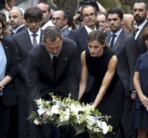 Los Reyes en el homenaje a las víctimas de los atentados de Barcelona y Cambrils en 2017 Los Reyes en el homenaje a las víctimas de los atentados de Barcelona y Cambrils en 2017