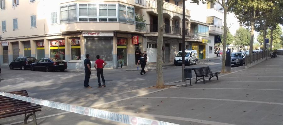 Lugar donde han encontrado a un bebé muerto dentro de un coche en Manacor Lugar donde han encontrado a un bebé muerto dentro de un coche en Manacor