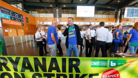 Huelga en Ryanair