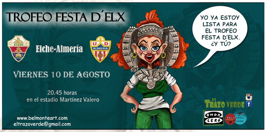 Los ilicitanos ya están listos para el fútbol en el Martínez Valero Los ilicitanos ya están listos para el fútbol en el Martínez Valero