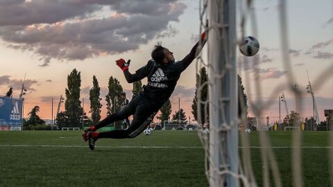 La foto que public&oacute; Keylor