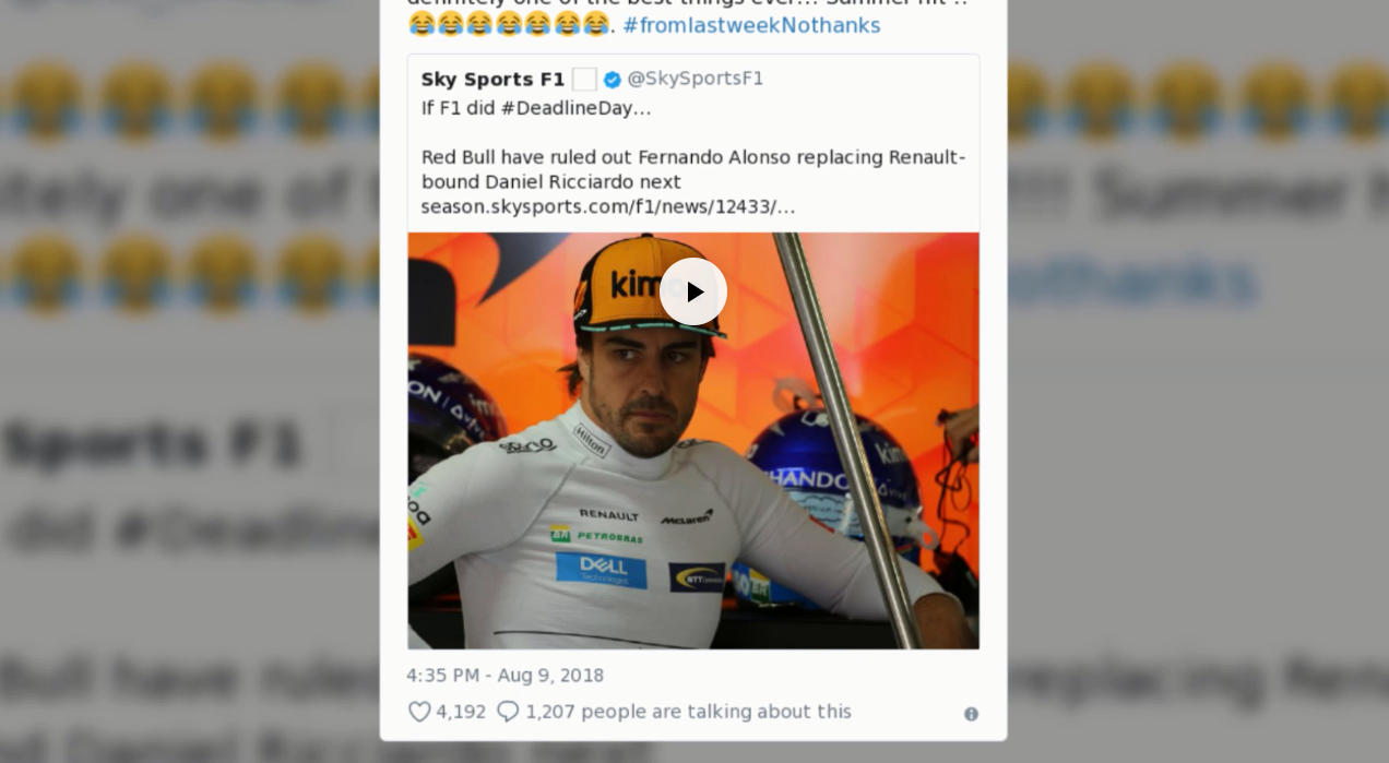 Fernando Alonso contesta al jefe de Red Bull tras sus críticas: "El 'hit' del verano" Fernando Alonso contesta al jefe de Red Bull tras sus críticas: "El 'hit' del verano"