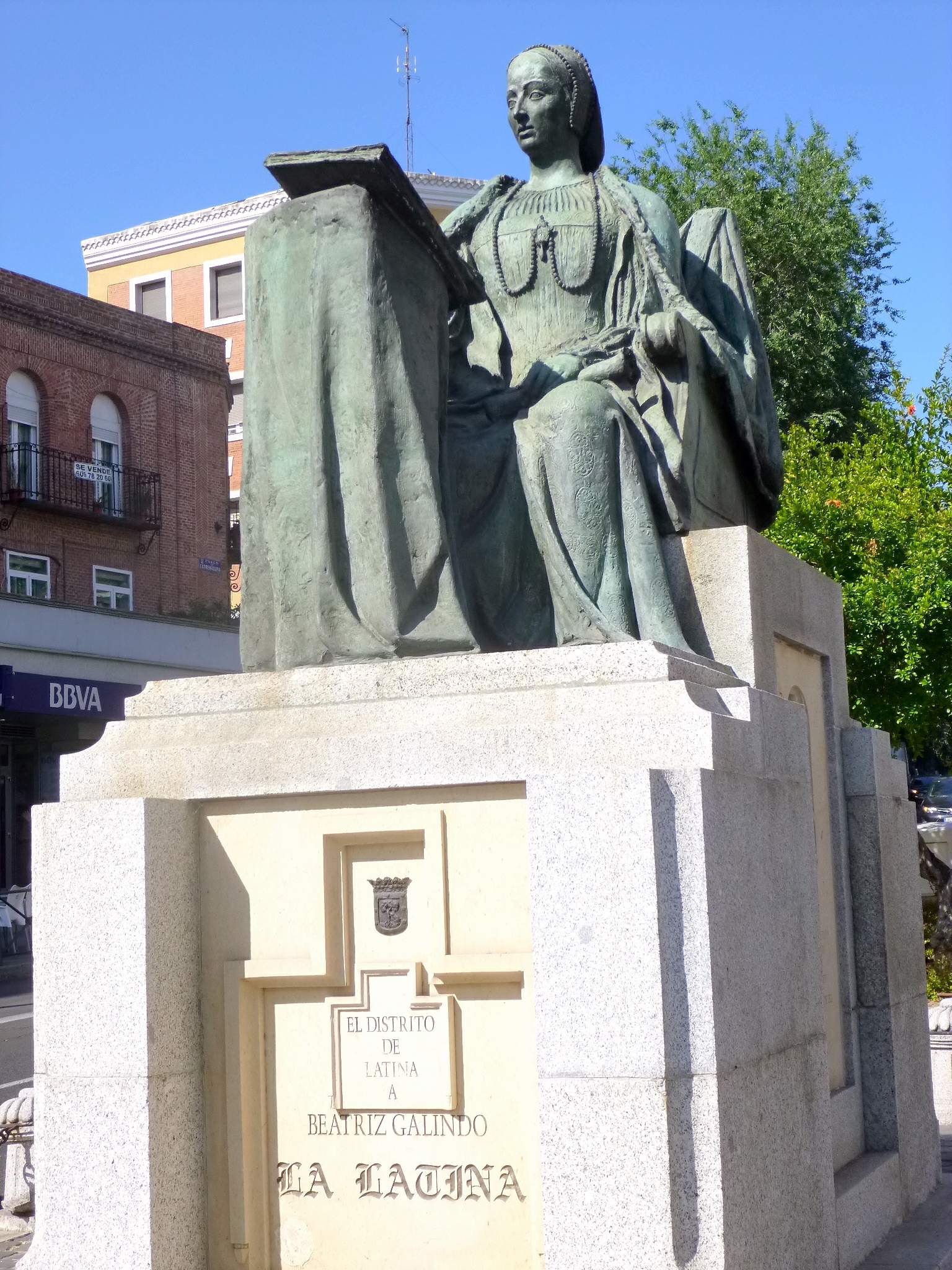 La profesora de latín de Isabel la Católica, Beatriz Galindo, puso nombre al barrio de La Latina La profesora de latín de Isabel la Católica, Beatriz Galindo, puso nombre al barrio de La Latina
