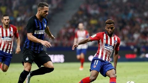 Partido entre el Atl&eacute;tico y el Inter de MIlan