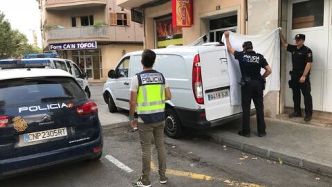 Imagen de archivo de actuaciones policiales en Manacor. 