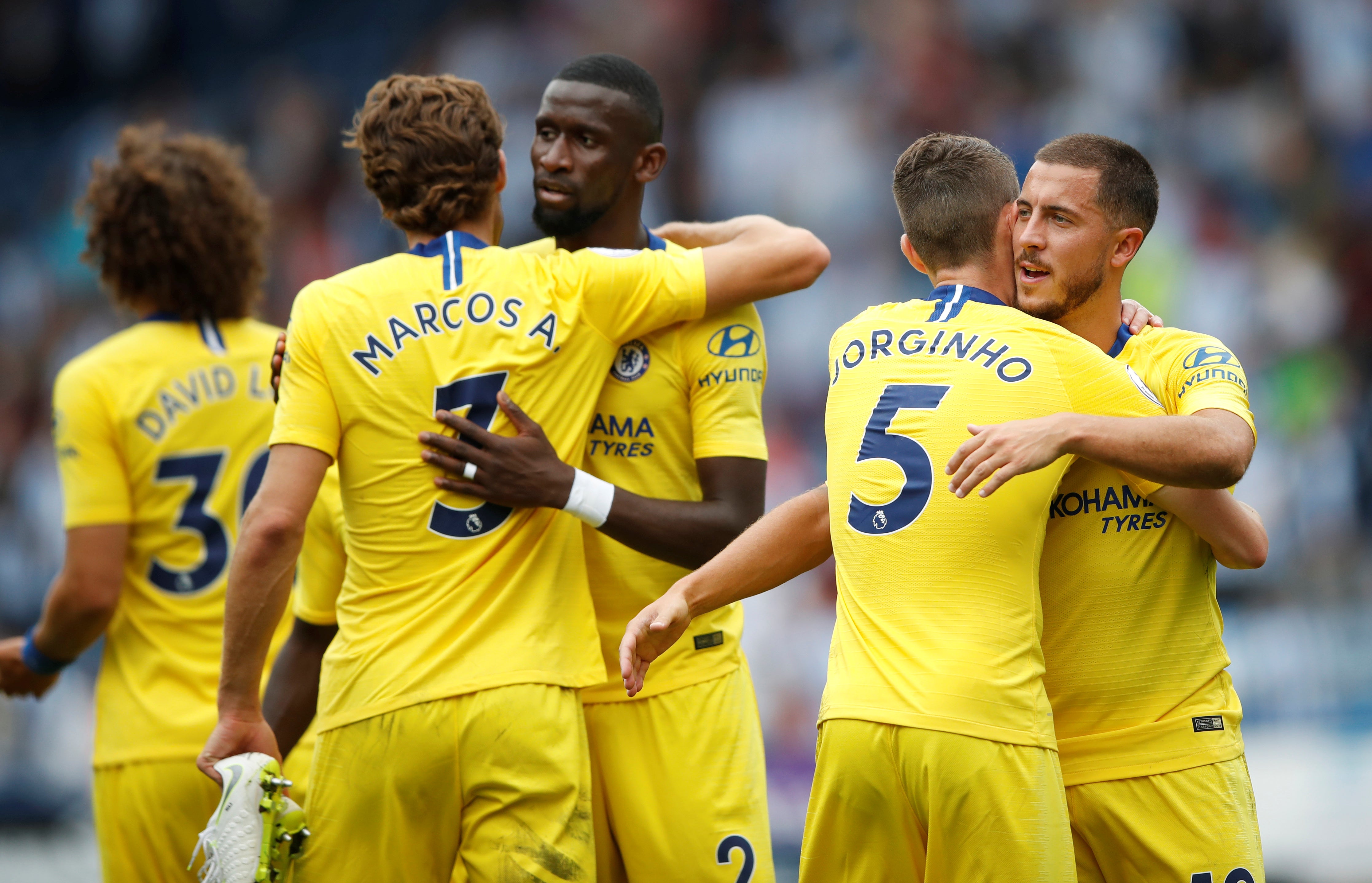 El nuevo Chelsea de Sarri empieza con buen pie la Premier tras arrollar al Huddersfield El nuevo Chelsea de Sarri empieza con buen pie la Premier tras arrollar al Huddersfield