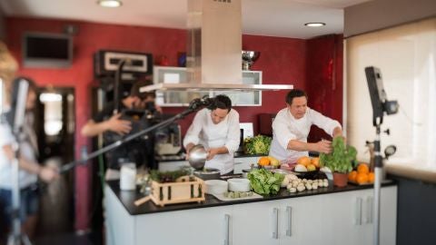 Hermanos Torres en la cocina 